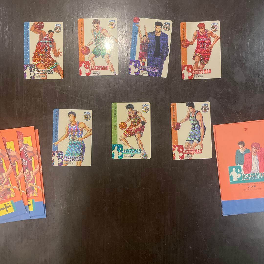 スラムダンクPPカード　神宗一郎　流川楓　仙道彰　桜木花道など7種類