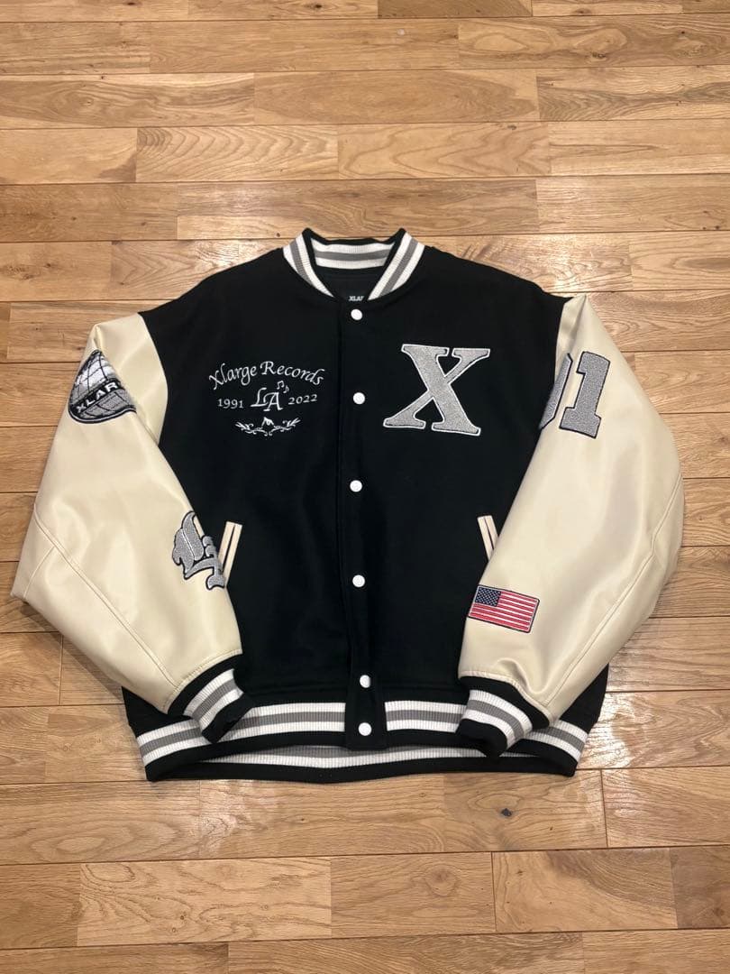 XLARGE スタジャン ゴリラロゴ 刺繍ロゴ ワッペン1994-2022