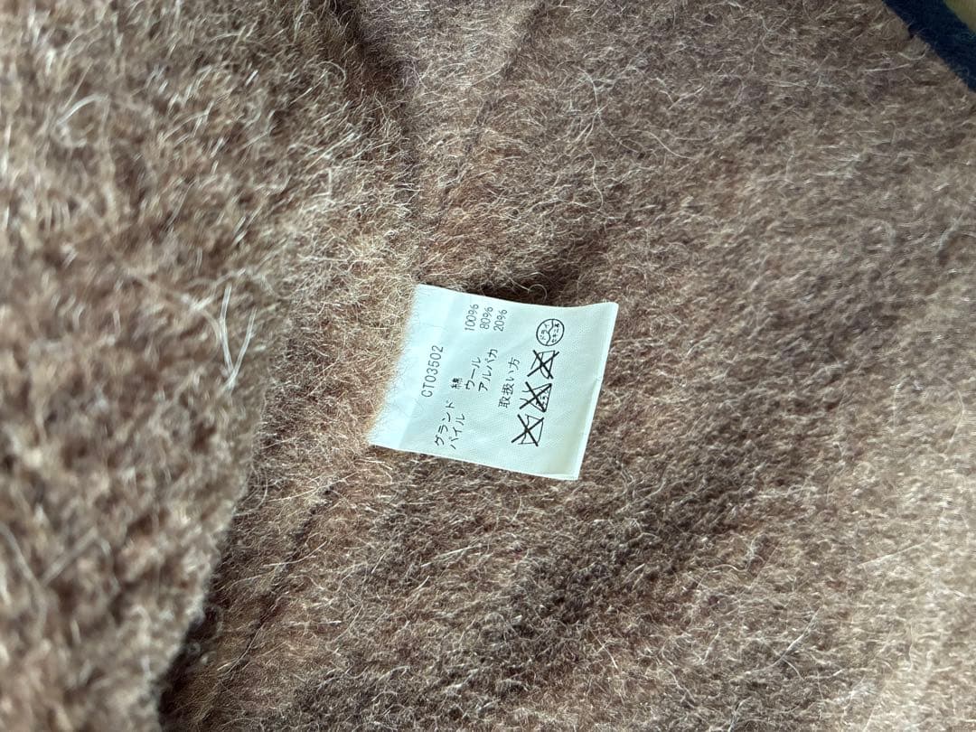 ジェラード　フード付きダッフルベスト オリーブグリーン　JELADO