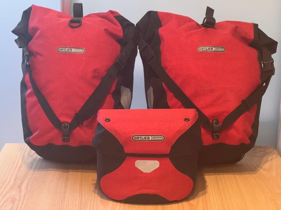 ORTLIEB バックローラー＋ハンドルバー バッグ セット 完全防水