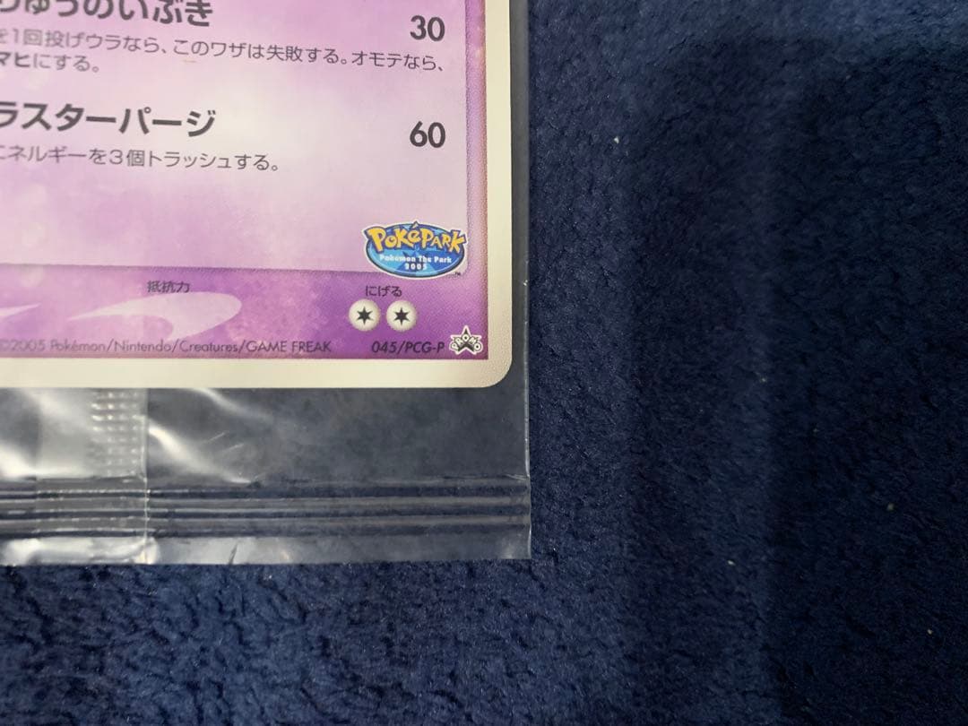 未開封品　ポケモンカード ポケパークのラティオス HP80 045/PCG-P