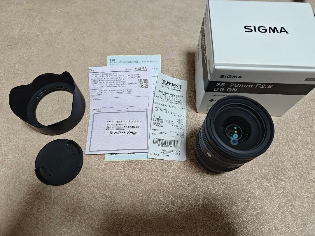 SIGMA 28-70mm F2.8 DG DN (Eマウント) 美品 保証あり