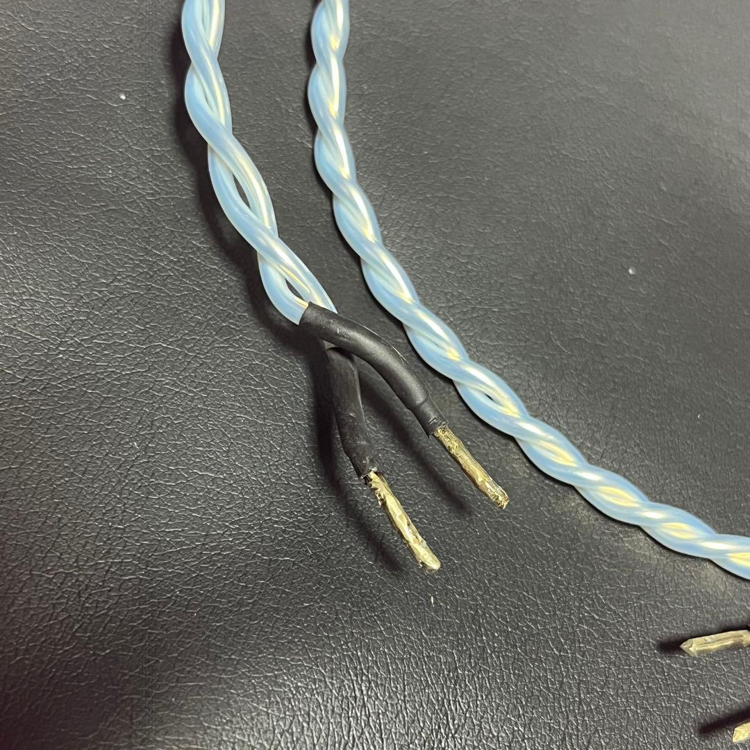 オヤイデ 4N 純銀 2.0mm 単線 ツイスト 93㎝ oyade