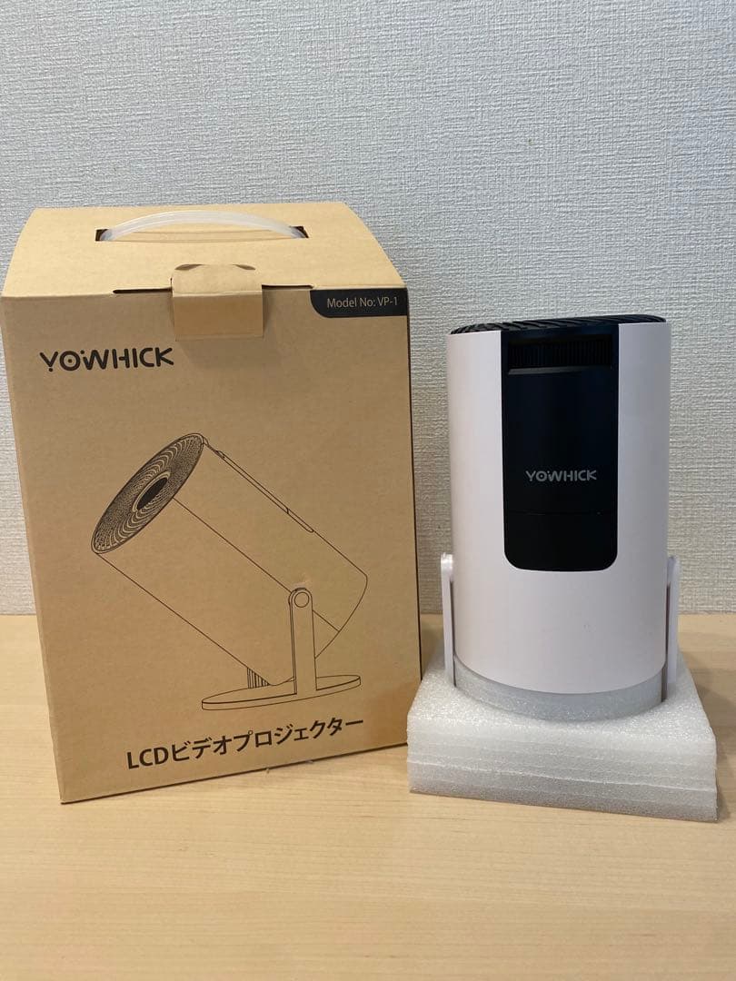 【新品未使用】YOWHICK プロジェクター VP-1 小型 家庭用