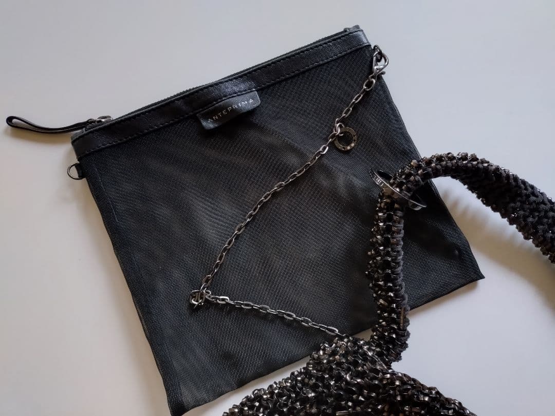 【美品】ANTEPRIMA アンテプリマ ワイヤーバッグ ブラック