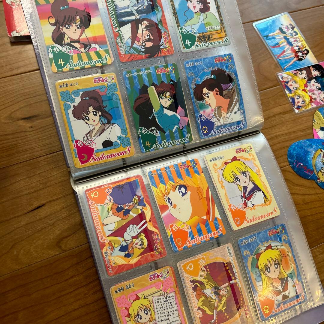 セーラームーン カードダス キラカード　アルバム付き