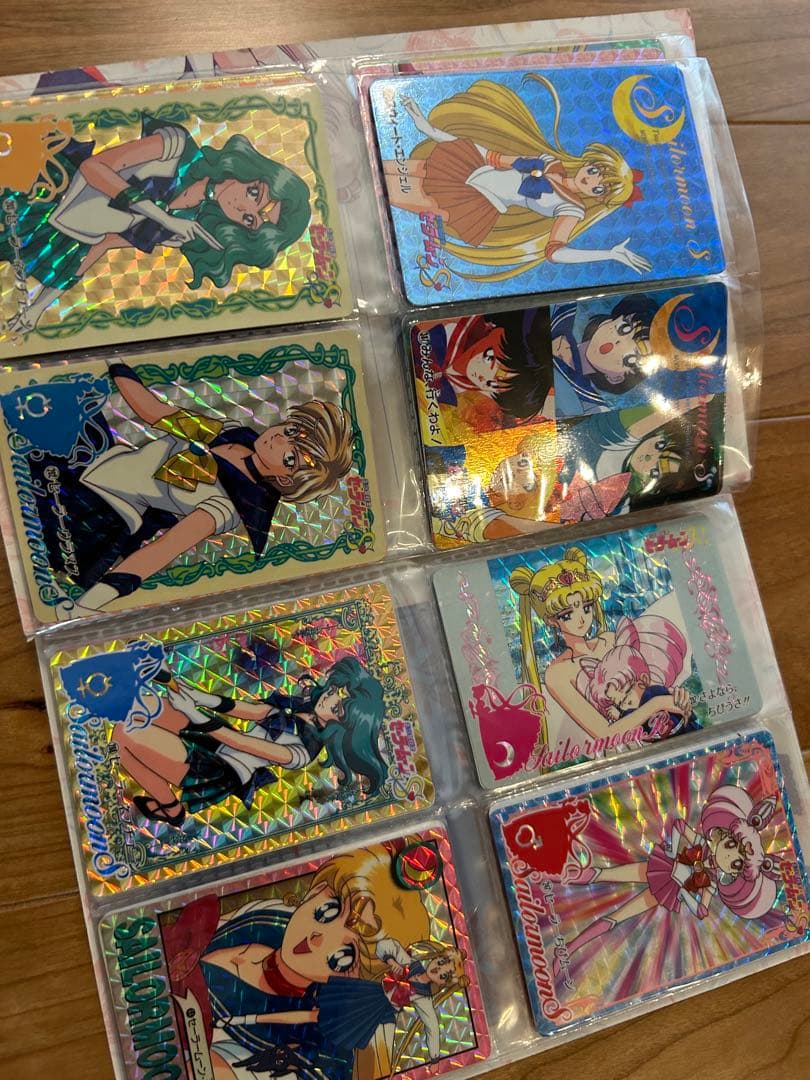 セーラームーン カードダス キラカード　アルバム付き