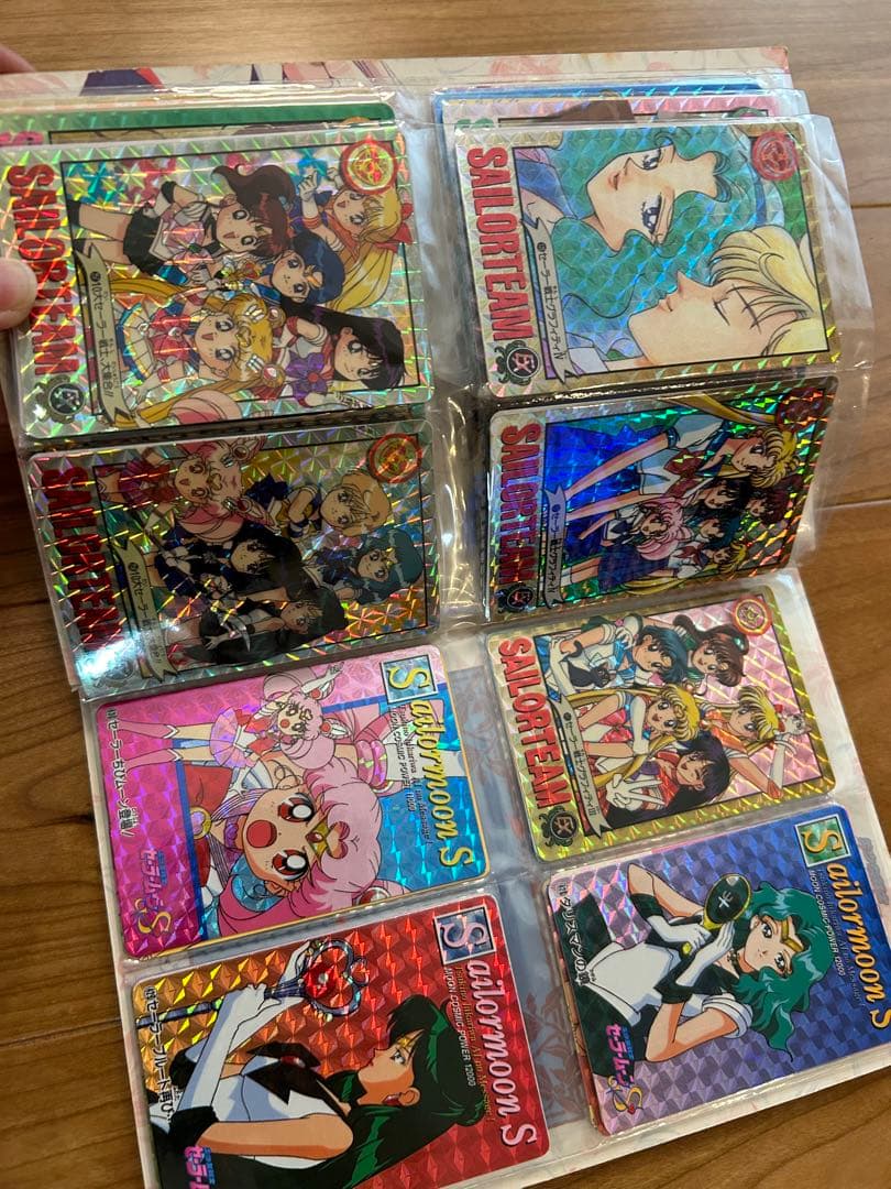 セーラームーン カードダス キラカード　アルバム付き