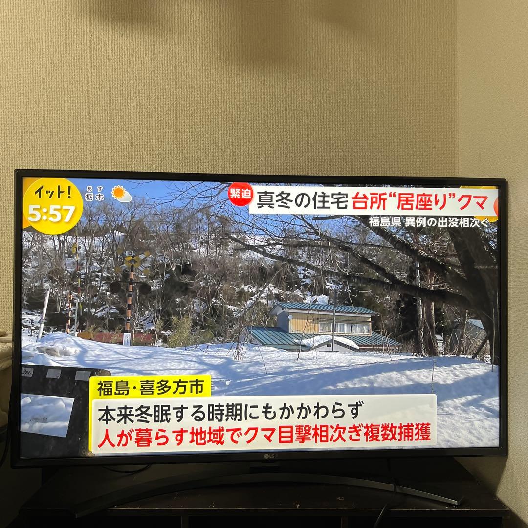 [送料込み] LG 43型 4Kテレビ IPSパネル