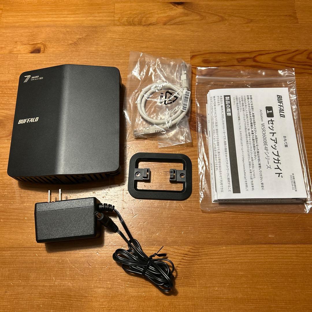 BUFFALO バッファロー ルーター Wi-Fi7 WSR3600BE4P