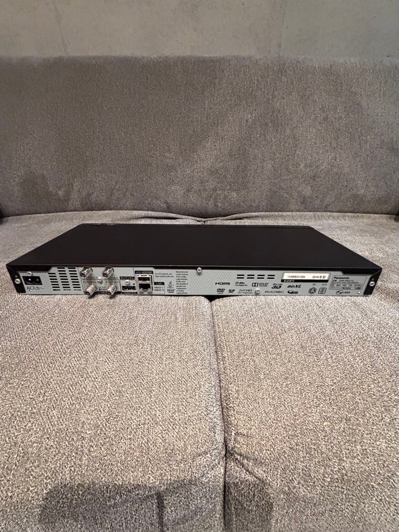 【極美品・完品】Panasonic DMR-BRS510 Blu-rayレコーダ