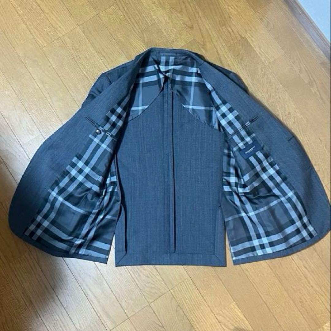 BURBERRY バーバリー グレー 38 セットアップ ウール