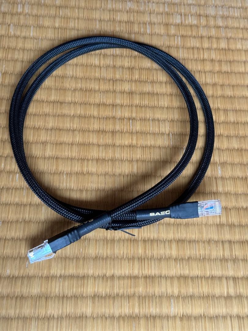 SAEC (サエク) 用高品質LANケーブル SLA-500 1.2m (中古)