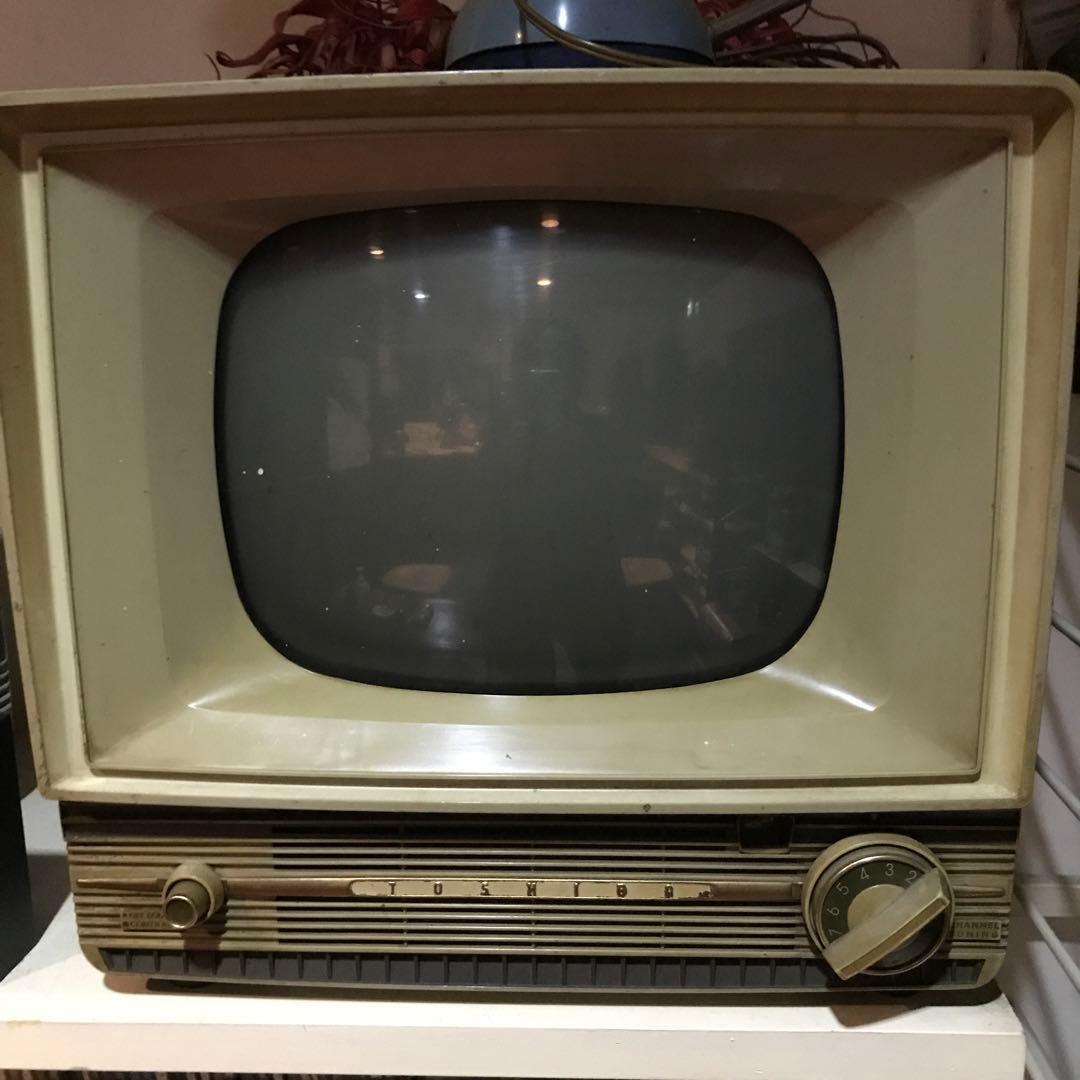 TOSHIBA ブラウン菅　TV レトロ