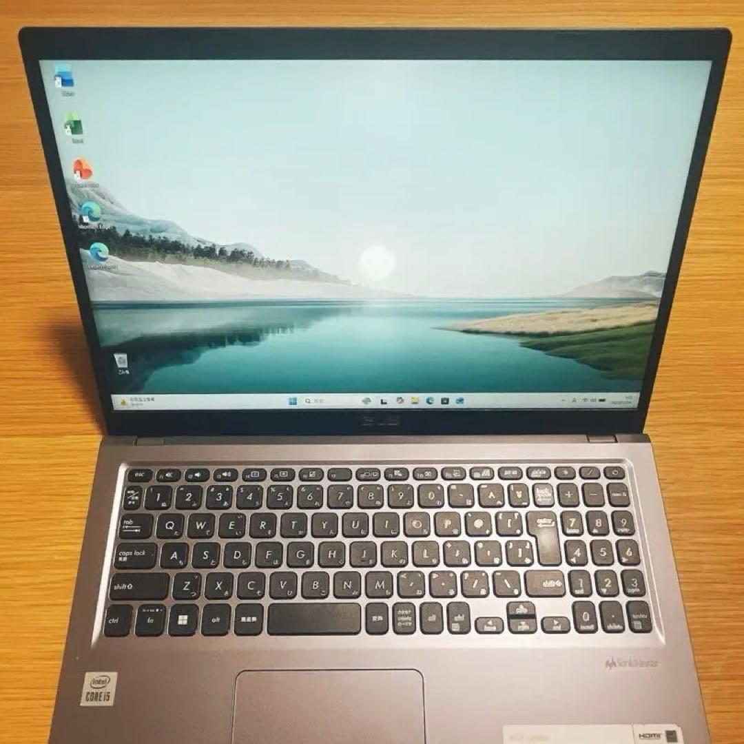 速い！ASUSi5第10世代12GB SSD256GB Office Win11