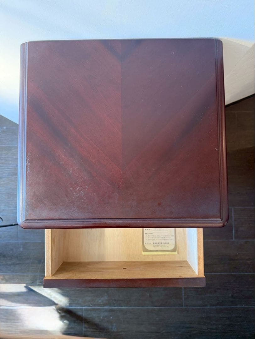 東海家具　5段スリムチェスト 木製キャビネット　アンティーク　TOKAIKAGU