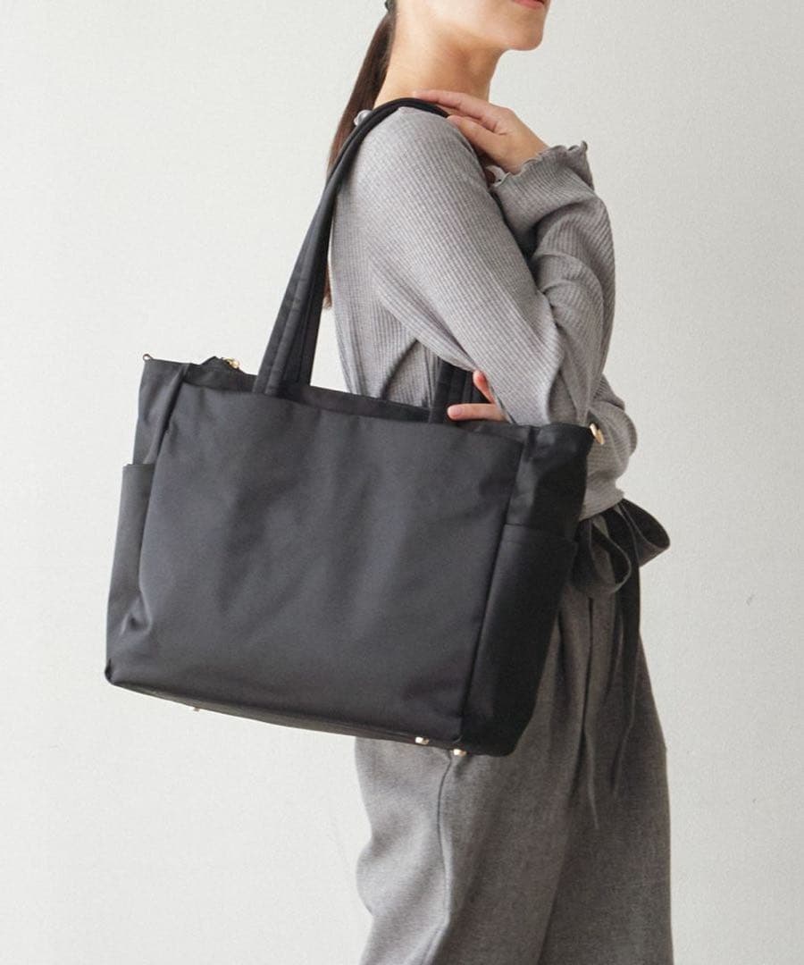 無重力トートバッグ Afternoon tea ブラック