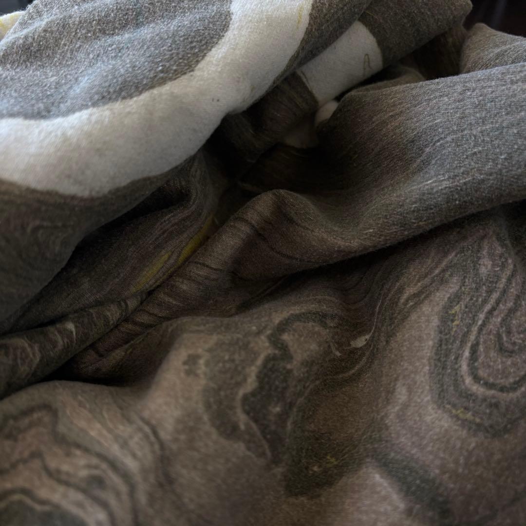 Z*様 Hanes 90s 00s マーブル 墨流し スウェット 水彩画 墨絵