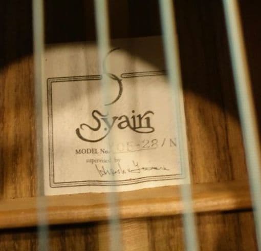 S.Yairi YOE-28/N レフティ OOO-28タイプ 左利き用