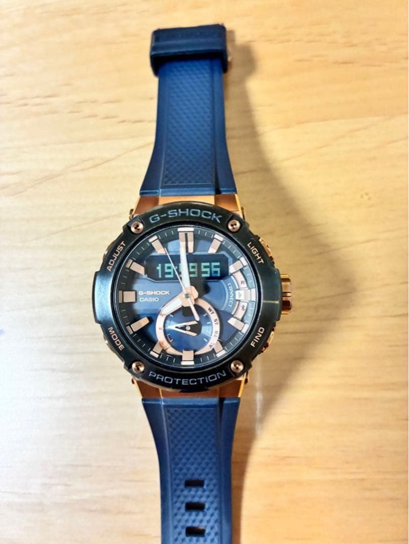 り*た様 CASIO G-SHOCK GST-B200 ローズゴールド