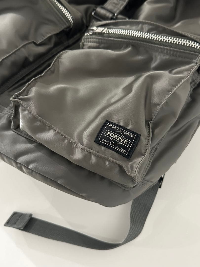 PORTER ポーター　 tanker タンカー　 シルバーグレー　デイパック