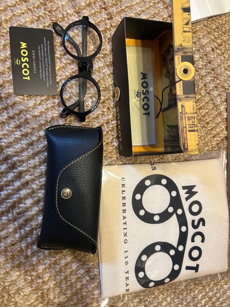 MOSCOT ZOLMAN モスコット　ゾルマン　伊達メガネ　46