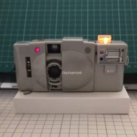 オリンパス ＸＡ２ ＋ Ａ１１ アーバンホワイト 完動品