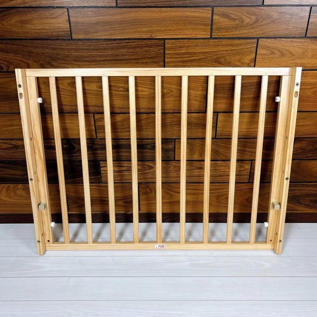 【美品】大和屋 トール Wオープン ミニベビーベッド ミニサイズ ナチュラル