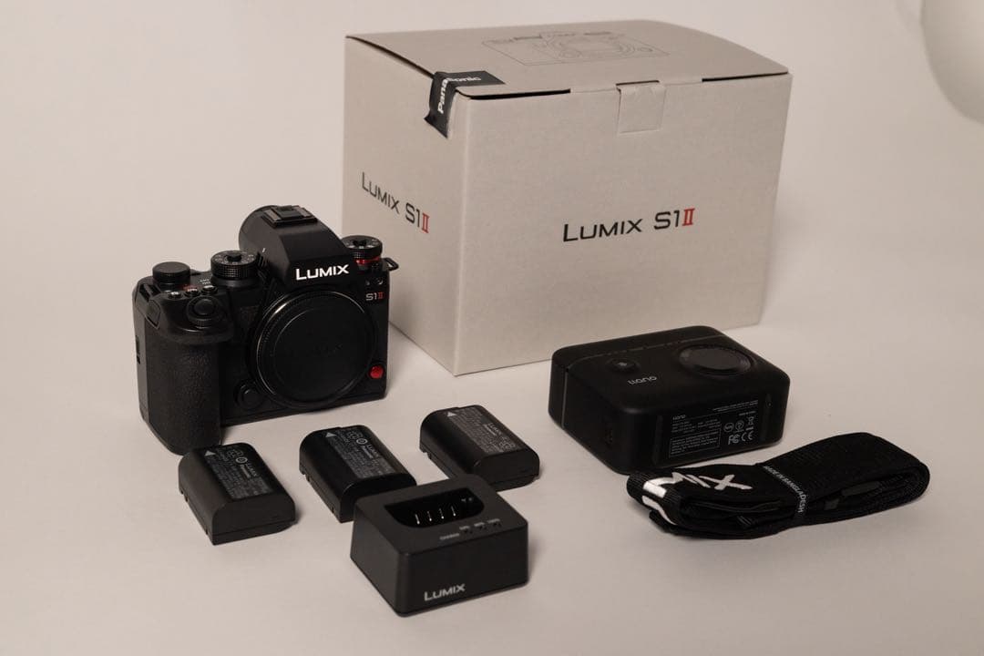 【超美品】LUMIX S1II ※バッテリーx3 急速充電器付き