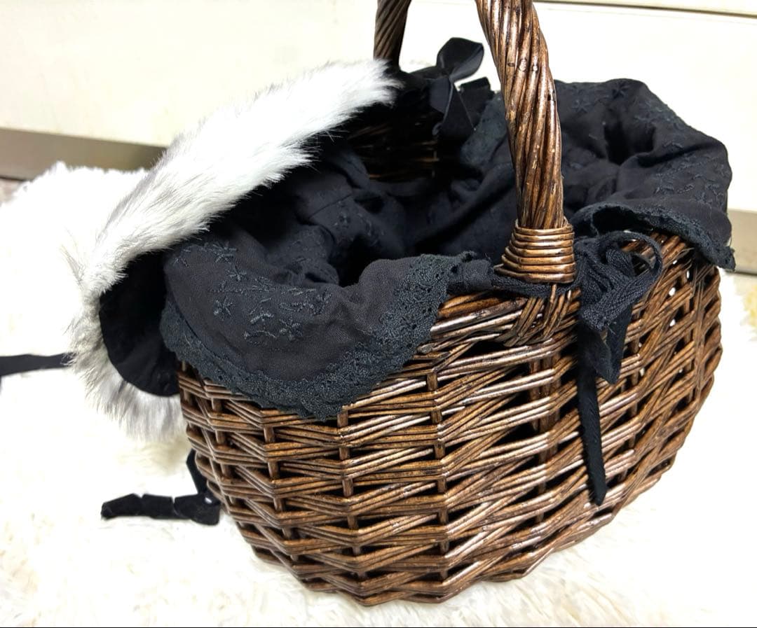 【kazumixSamansaMos2】 マルチウェイレース カゴバッグSM2