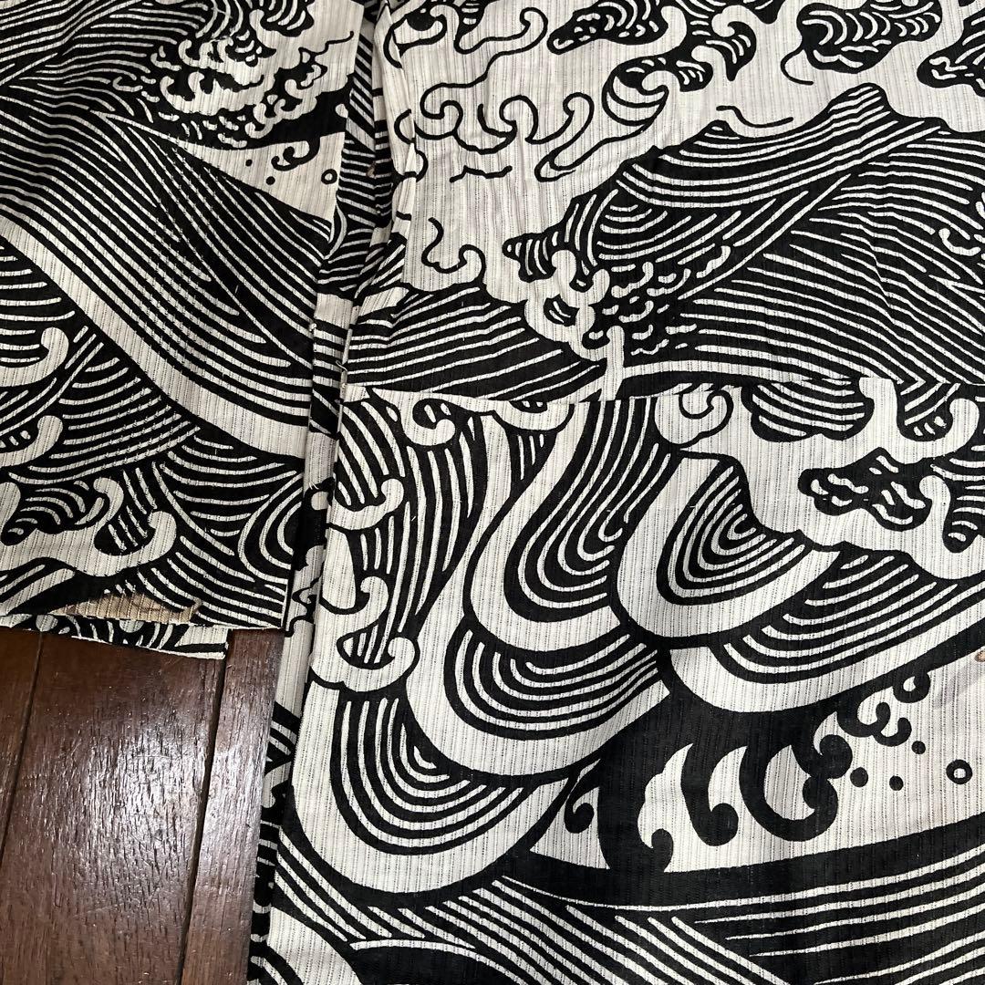 仕立て浴衣　着丈165裄丈66