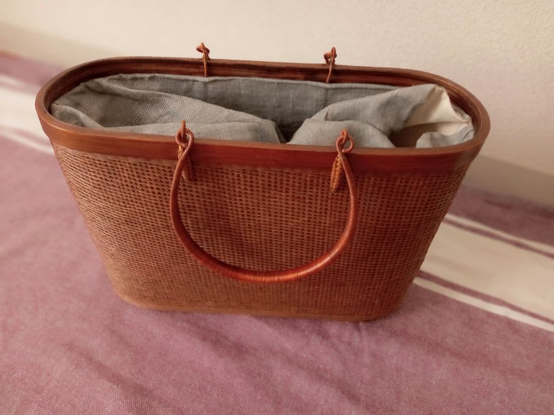 【期間限定2/23まで☆半額セール】タイプラニー工房かごバッグ（SACRA謹製）