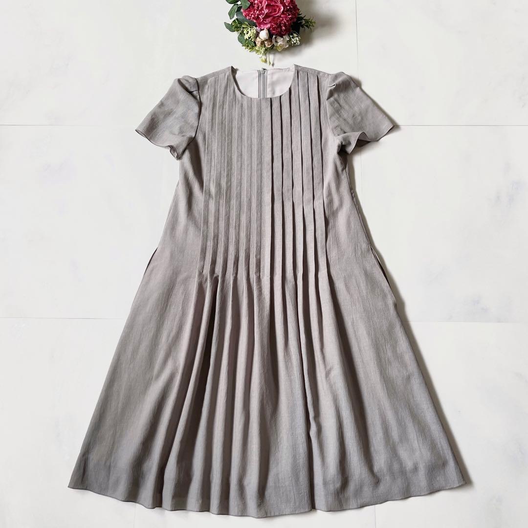 極美品 フォクシー デイジーリン ワンピース ドレス チャールストンスリーブ