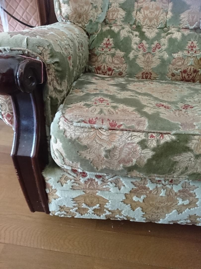 期間限定SALE・カリモク・一人掛けソファー・ヴィンテージ・昭和レトロ・金華山