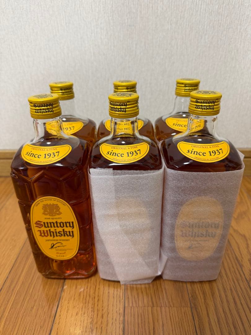 角瓶　700ml 6本セット箱なし