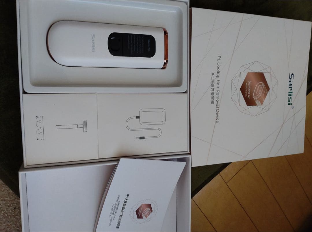 Sanlisi 脱毛器 IPL技術 家庭用