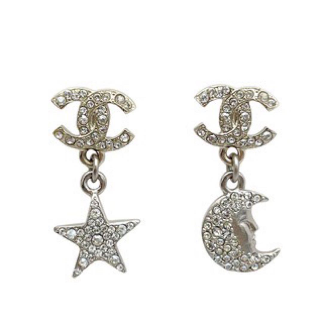 CHANEL シャネル ピアス ココマーク ムーン スター (片耳のみ)