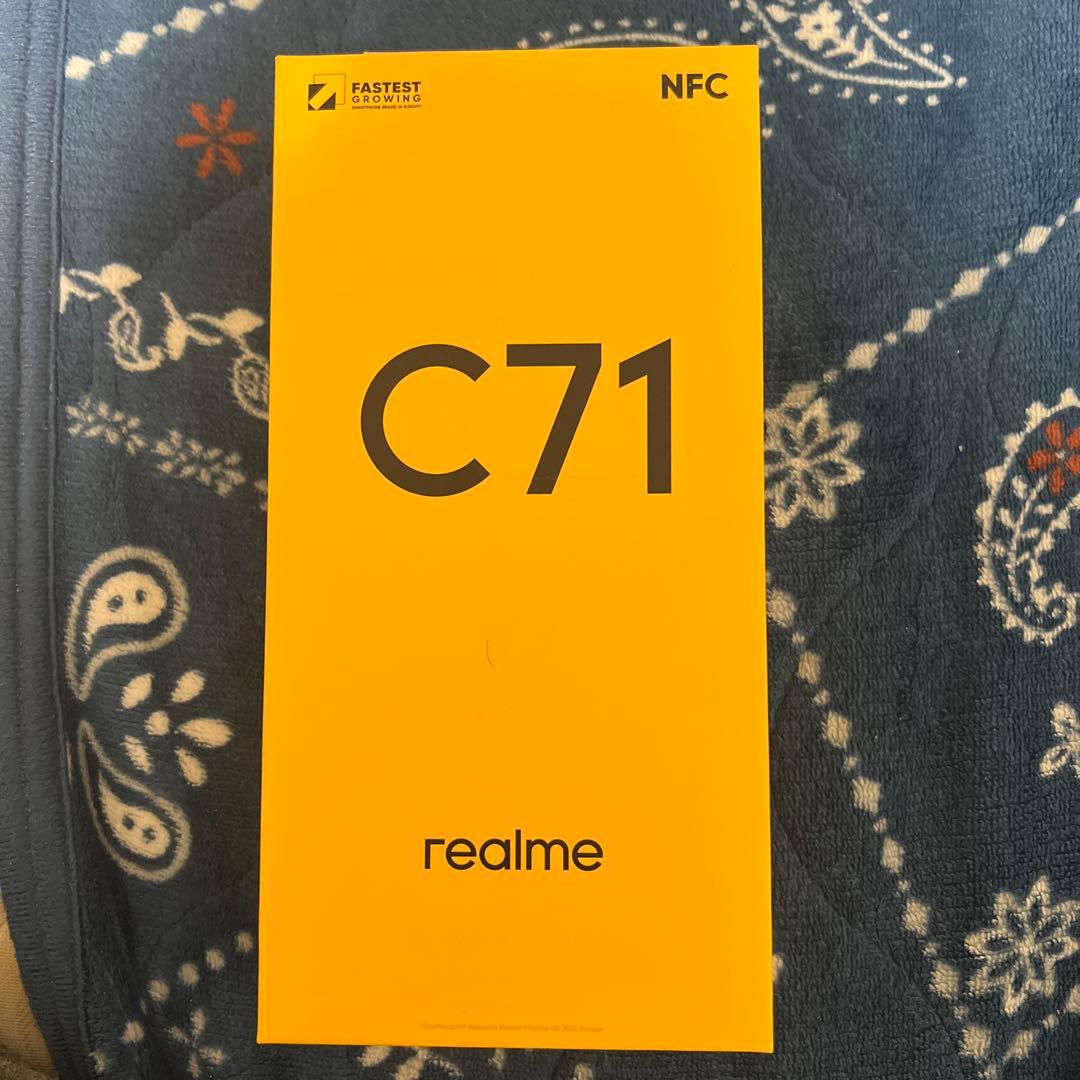 スマートフォン本体 Realme C71 NFC 6G/128g white