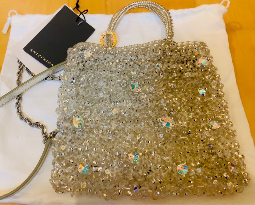 アンテプリマ　999 コレクション/クリスタル スクエア スモール　バッグ