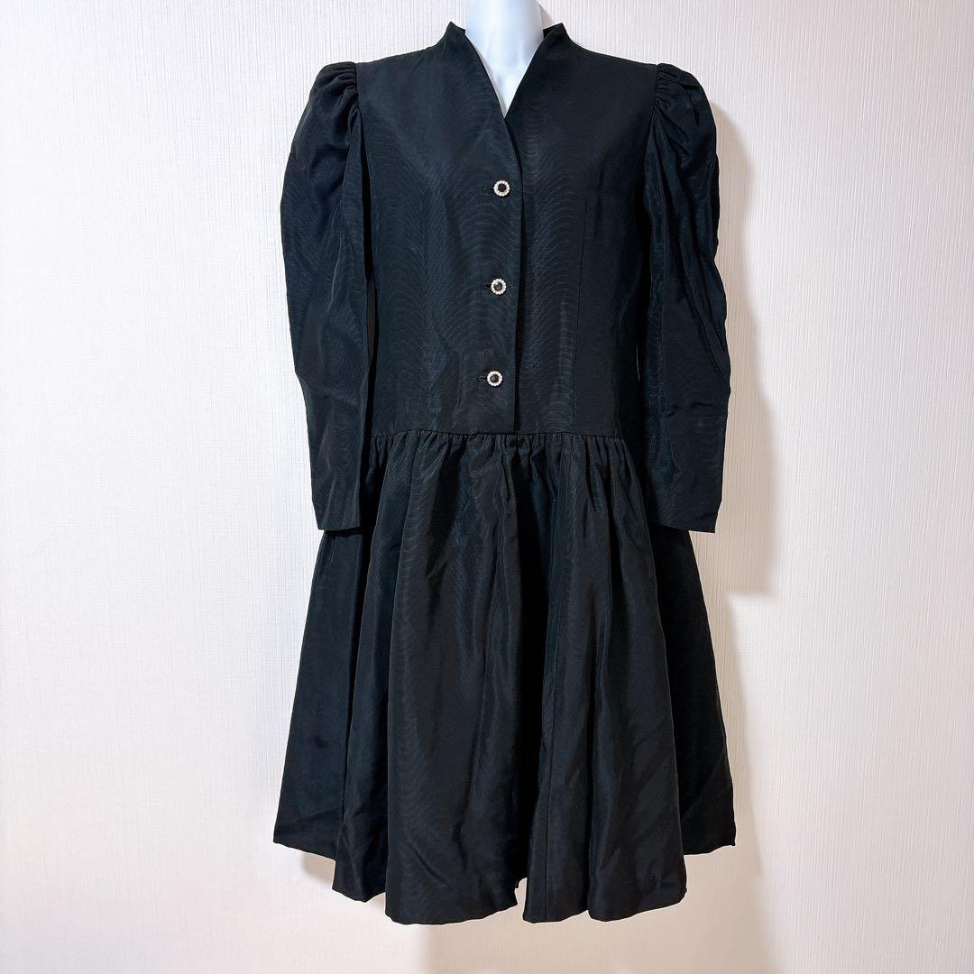 GIVENCHY ジバンシー ヴィンテージ　ドレス　ワンピース　レトロボタン