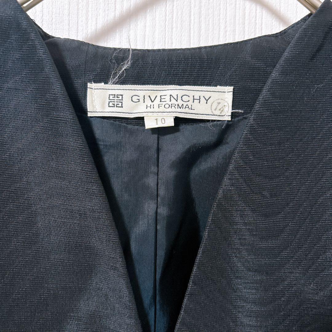 GIVENCHY ジバンシー ヴィンテージ　ドレス　ワンピース　レトロボタン