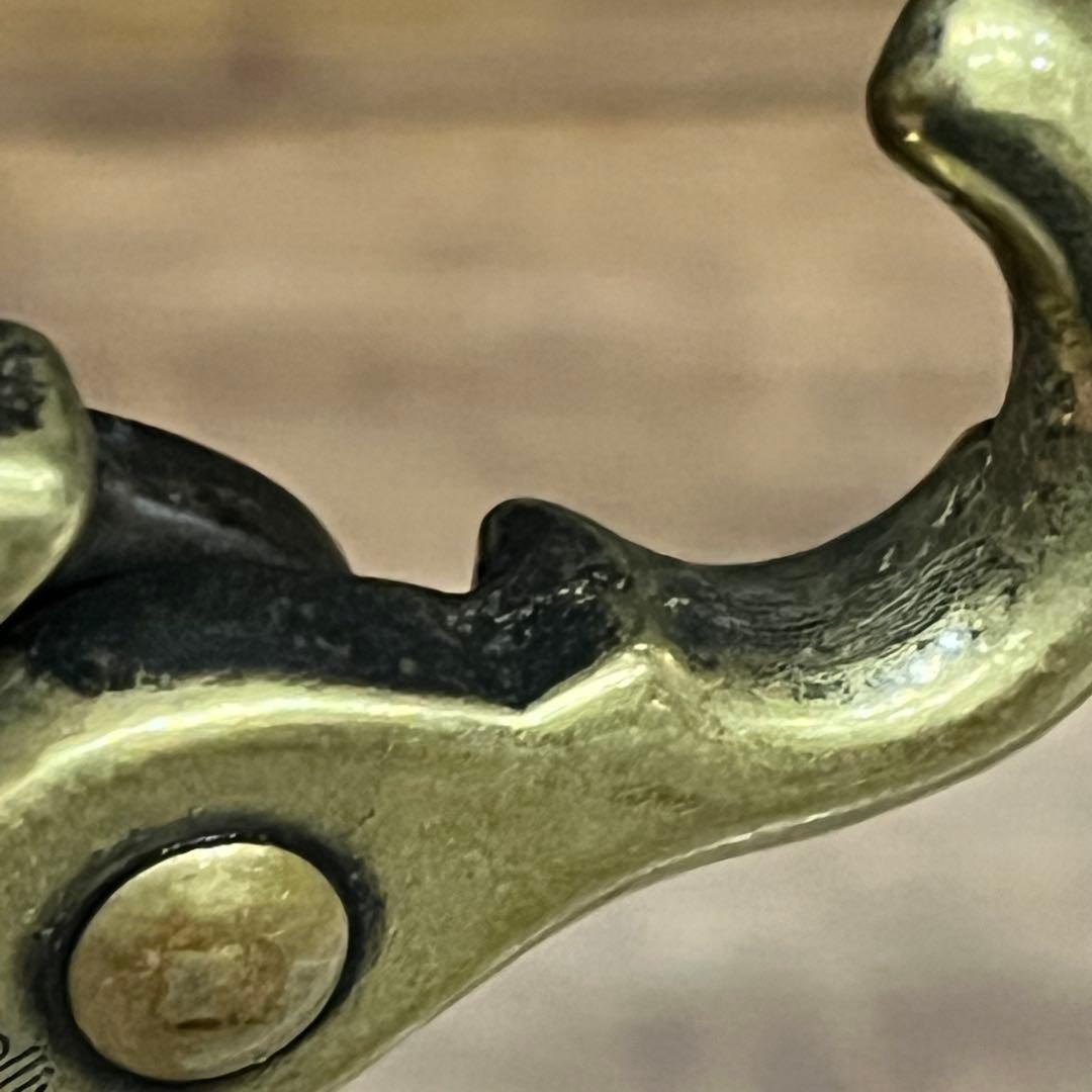 Molliveモリーヴ　真鍮(ブラス)×シルバー　ウォレットチェーン