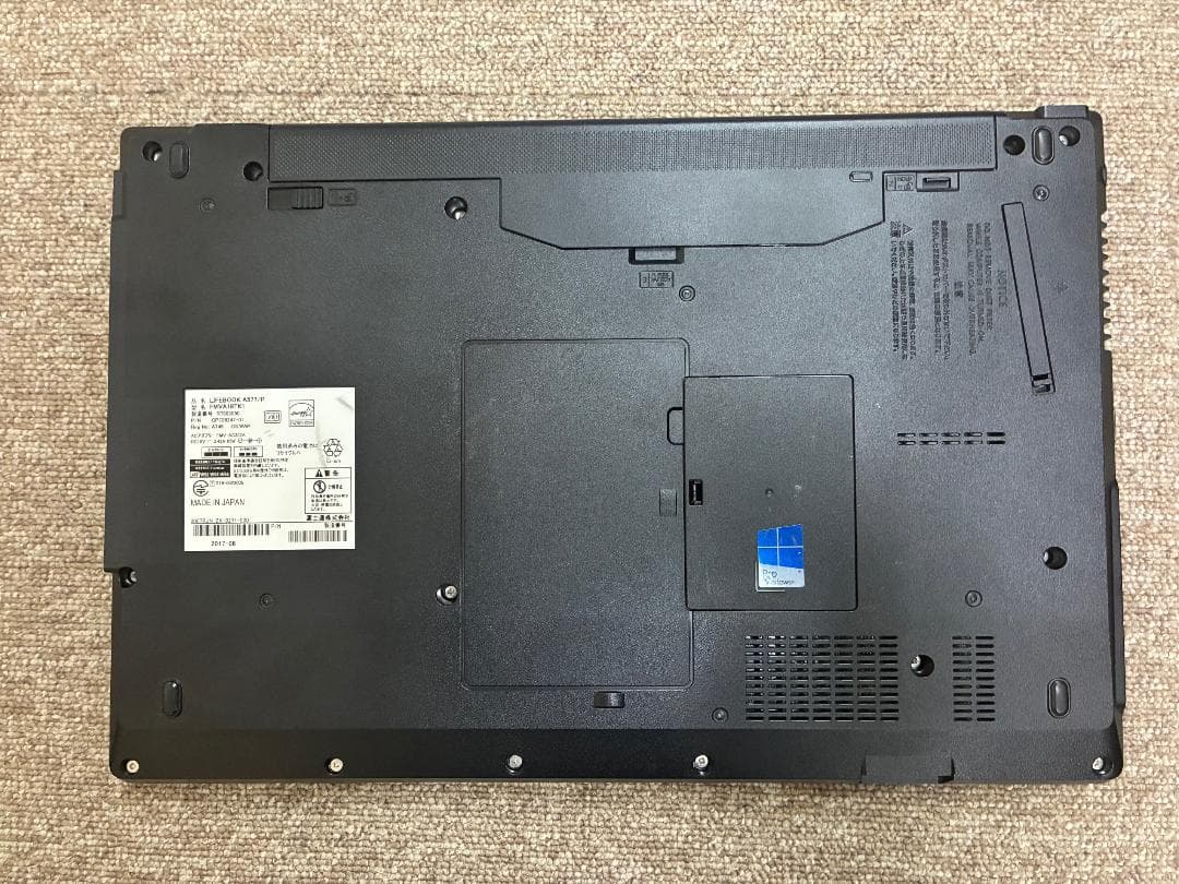 富士通 LIFEBOOK A577/P Core i5-7200U WIN11
