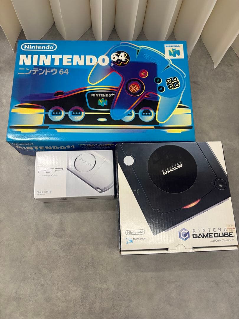 ね*こ様 ゲーム機おまとめ　PSP ニンテンドー64 ゲームキューブ　箱付き