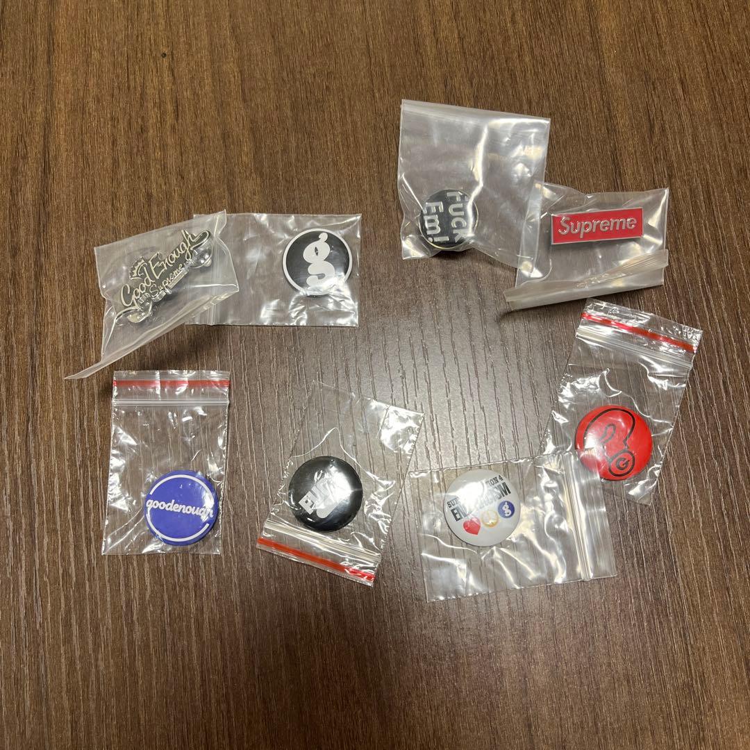 B*A様 Supreme x Goodenough ピンバッチセット