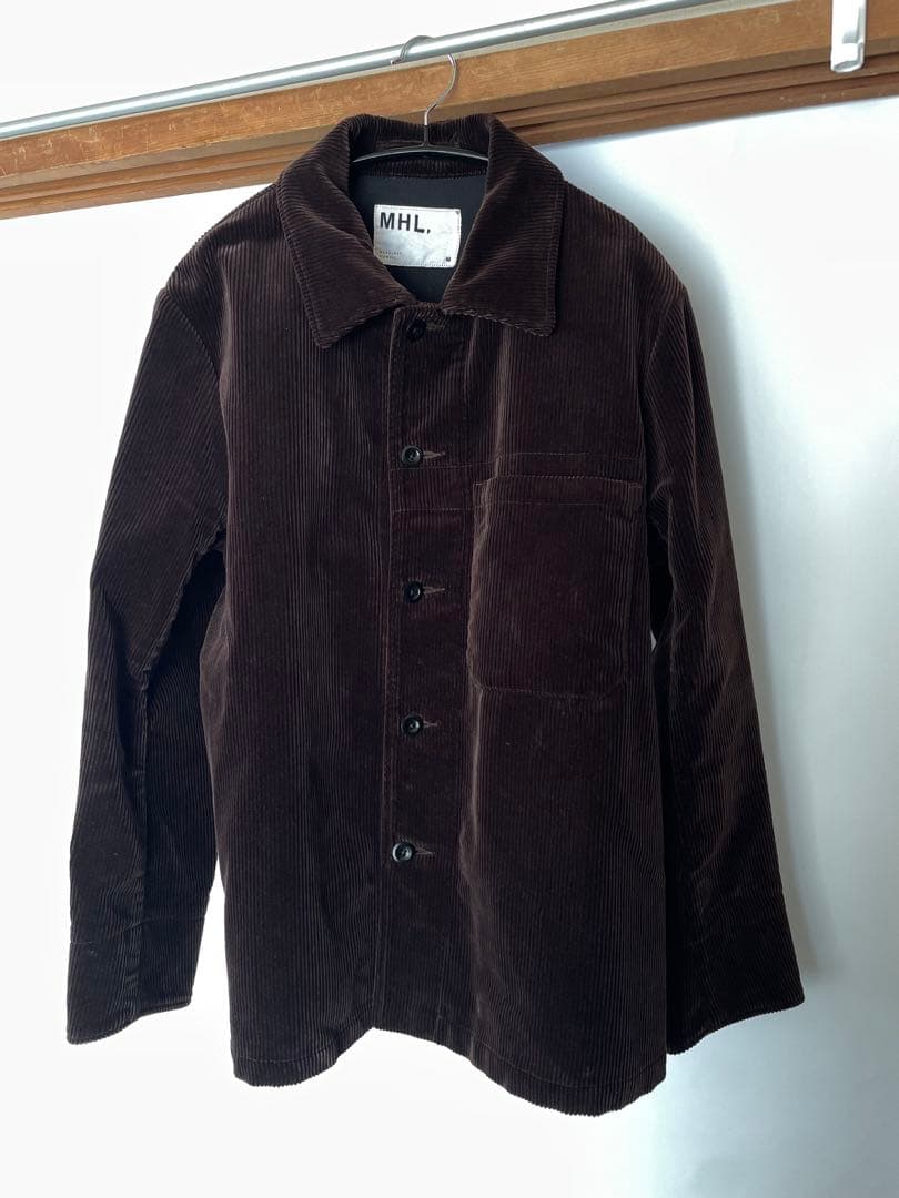 MHL. ブラウン コーデュロイ カバーオール Mサイズ