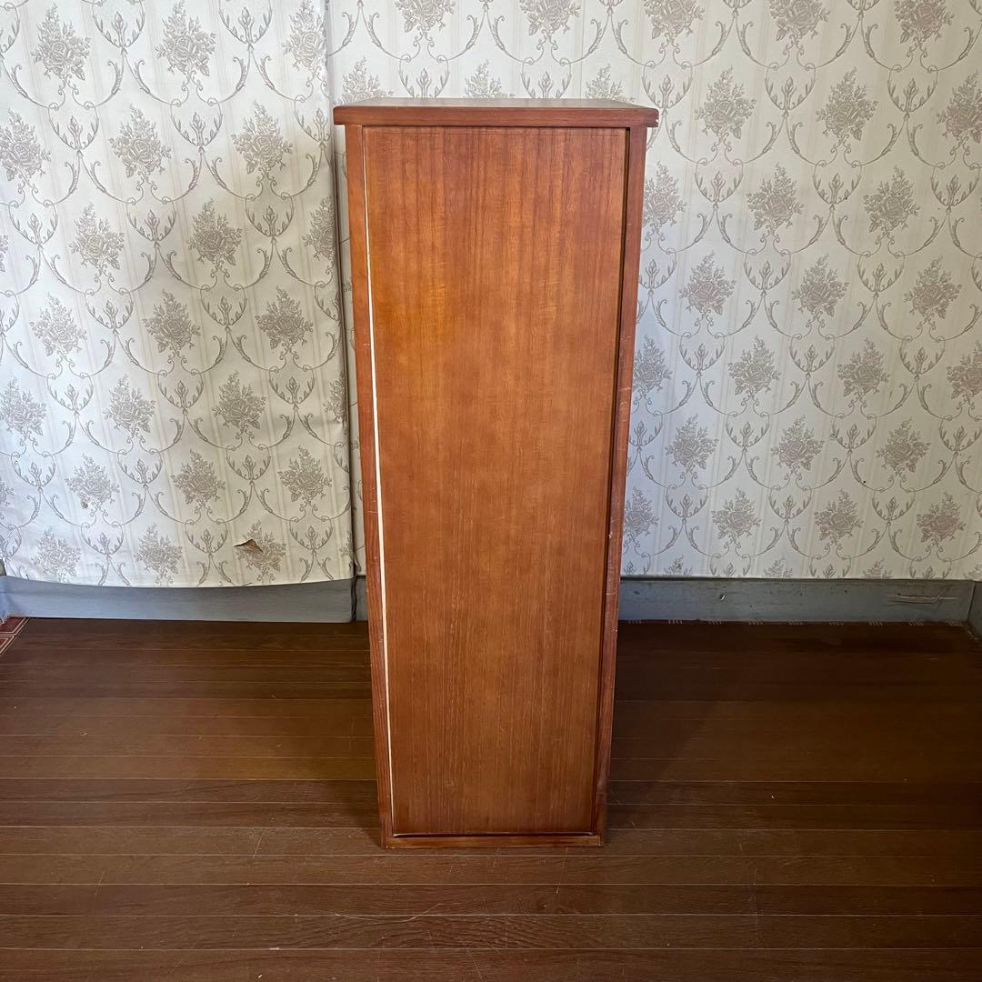 【アンティーク】木製 9杯 チェスト ナチュラルウッド 収納家具 カントリー