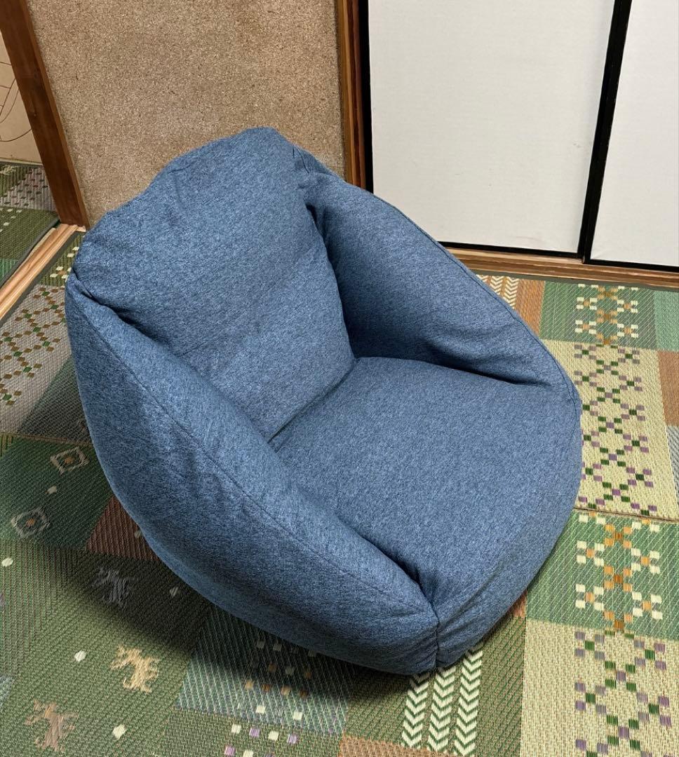 無印良品【空気でできたソファ ネイビー】
