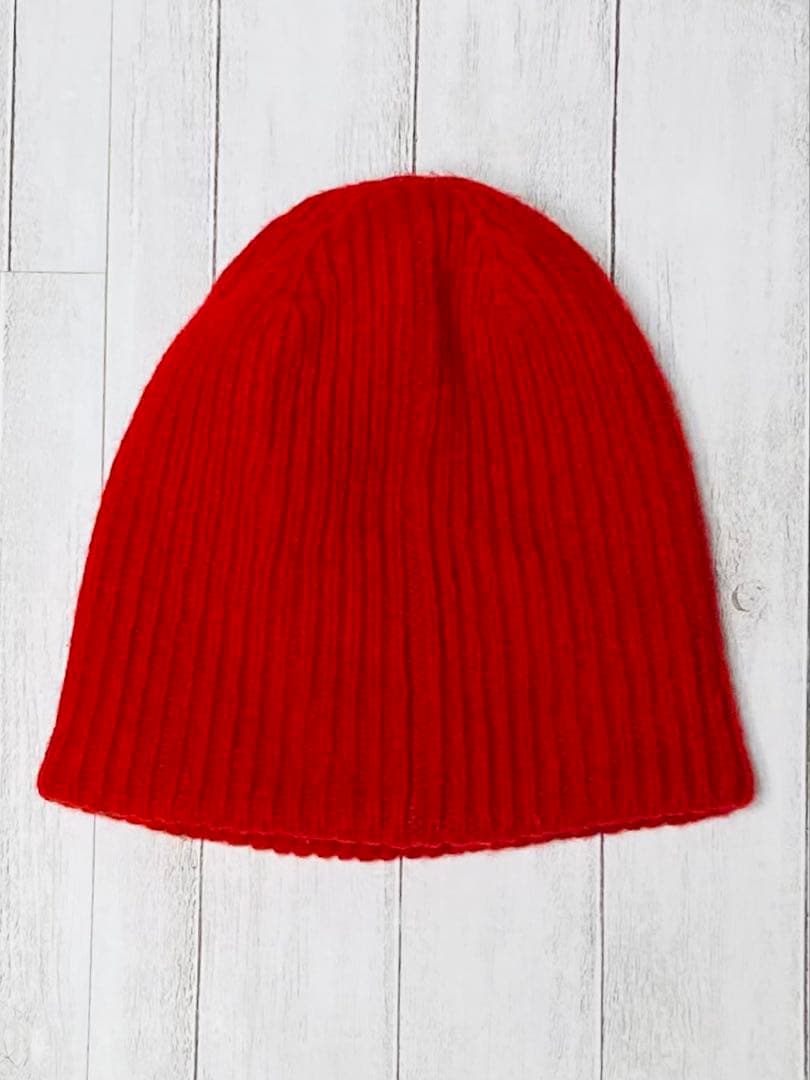 NUMBER (N)INE 赤 ニットキャップ