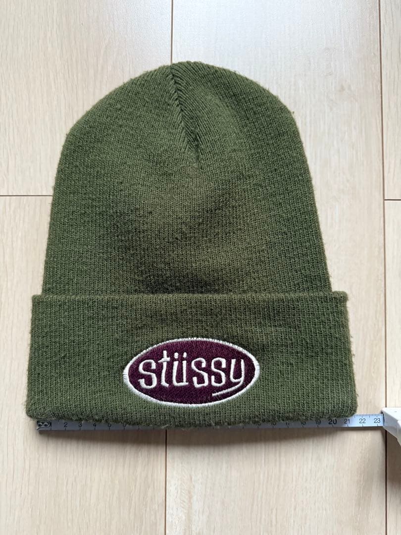 old stussy オールドステューシー 90s ニット帽 ビーニー キャップ